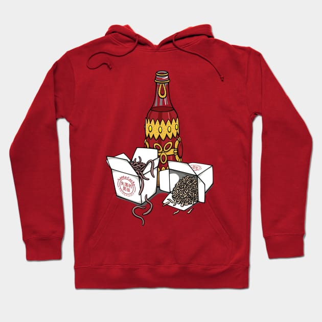 Santa Carla Takeaway Hoodie by DoodleDojo